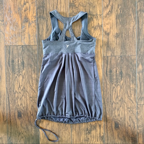 Old Navy Gray Waist Tie Active Tank Top - Picture 12 of 13